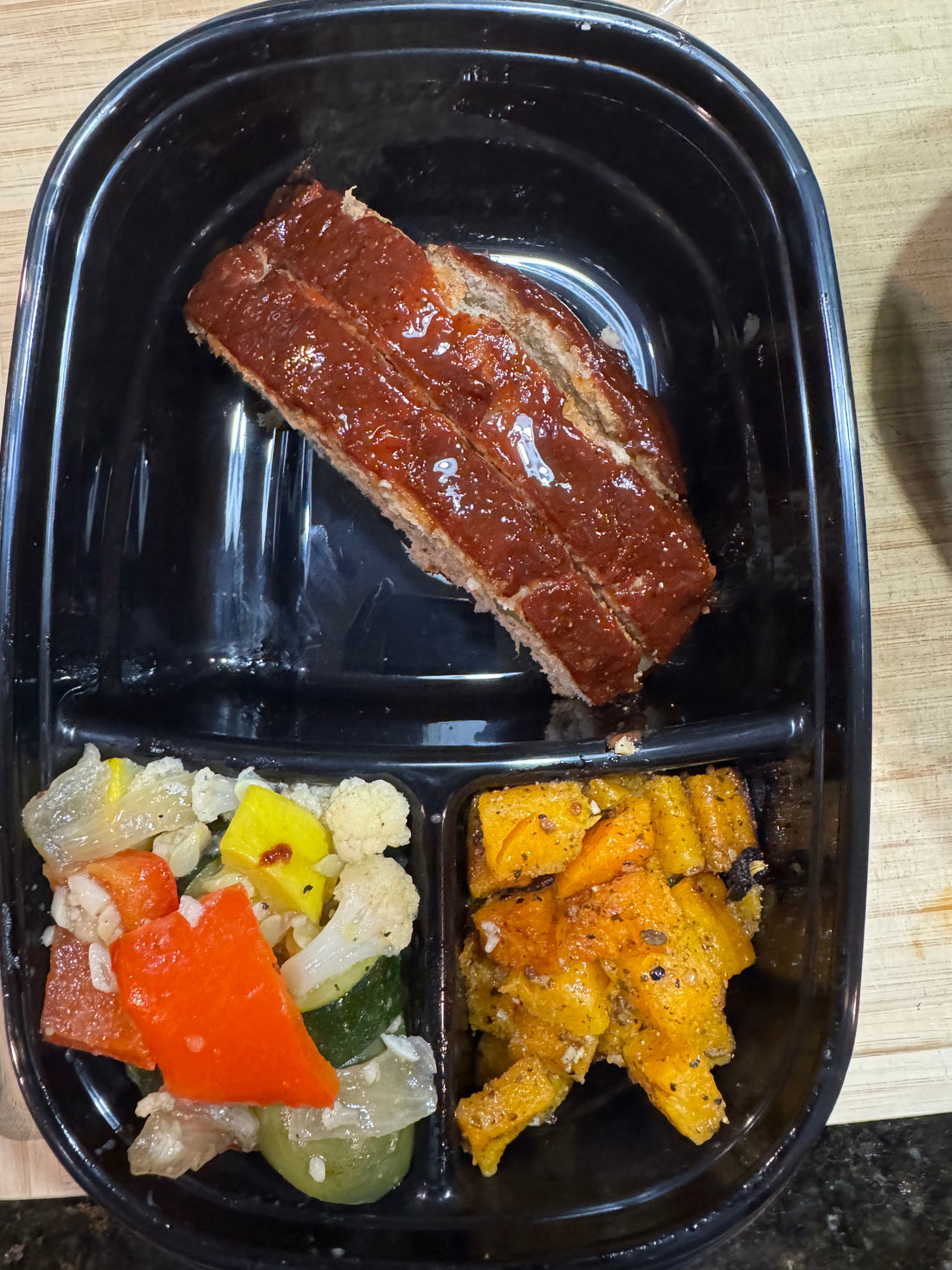 Turkey Meatloaf & Veggies
