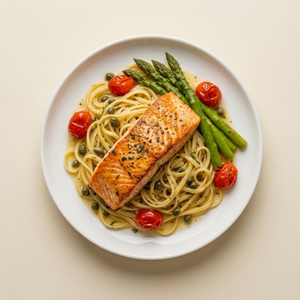 Pan-Seared Salmon Piccata
