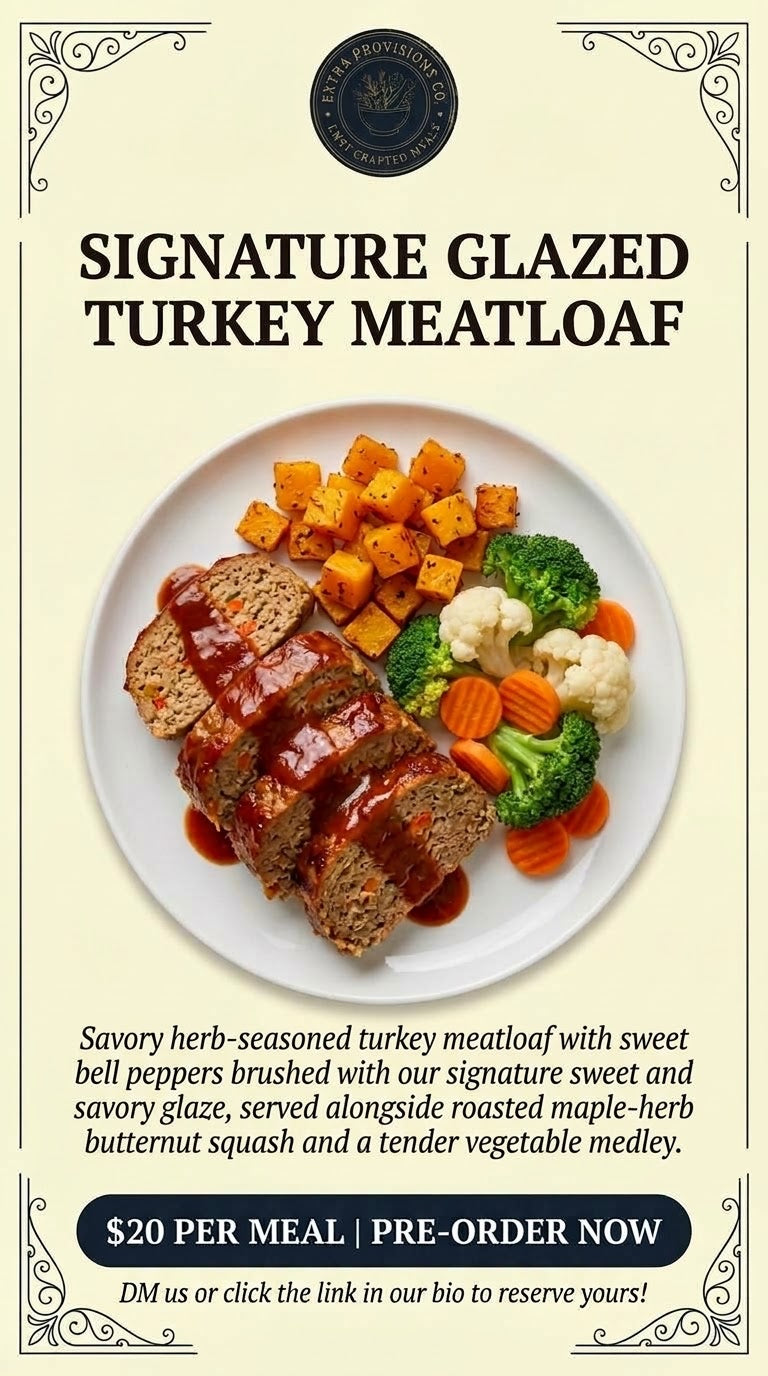 Signature Glazed Turkey Meatloaf