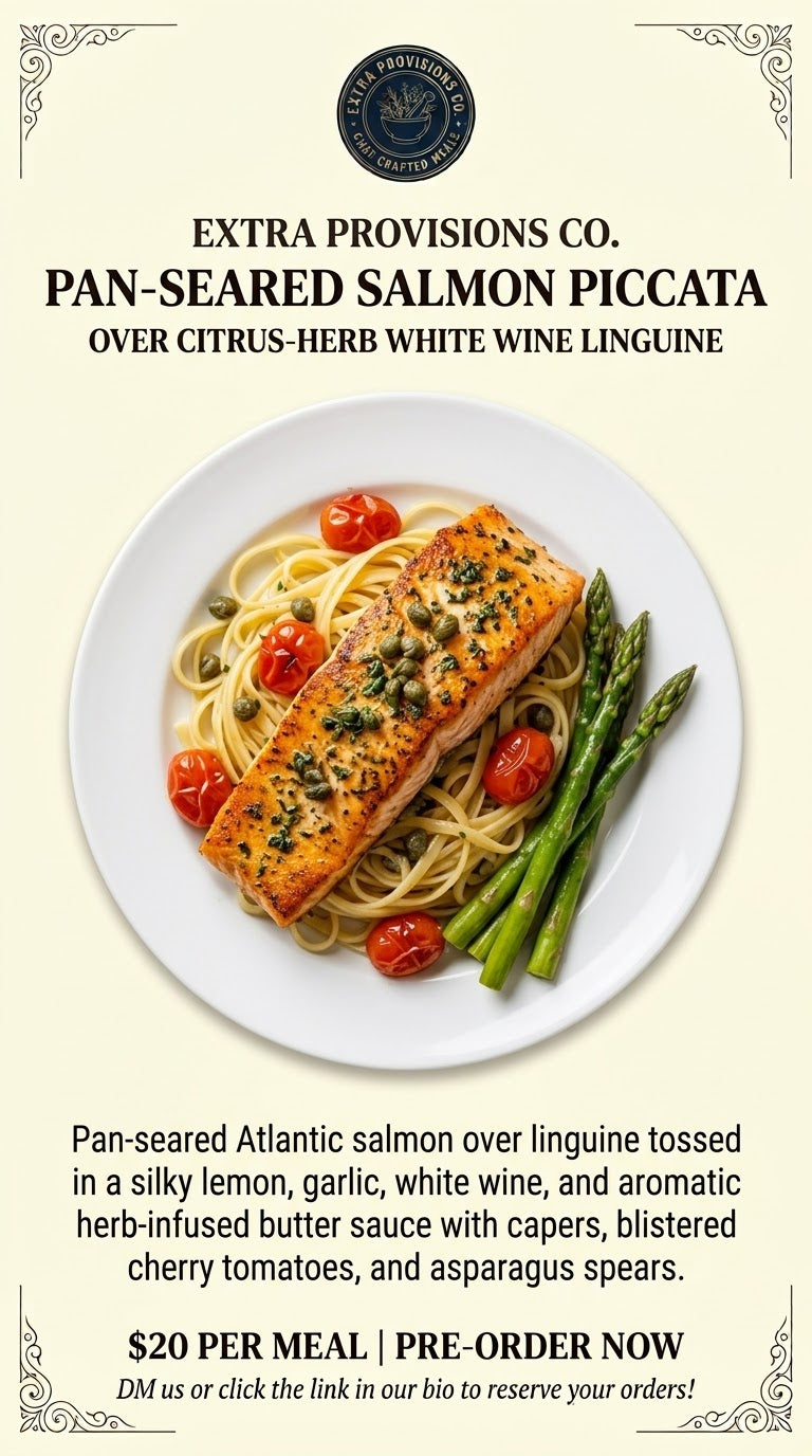 Pan-Seared Salmon Piccata