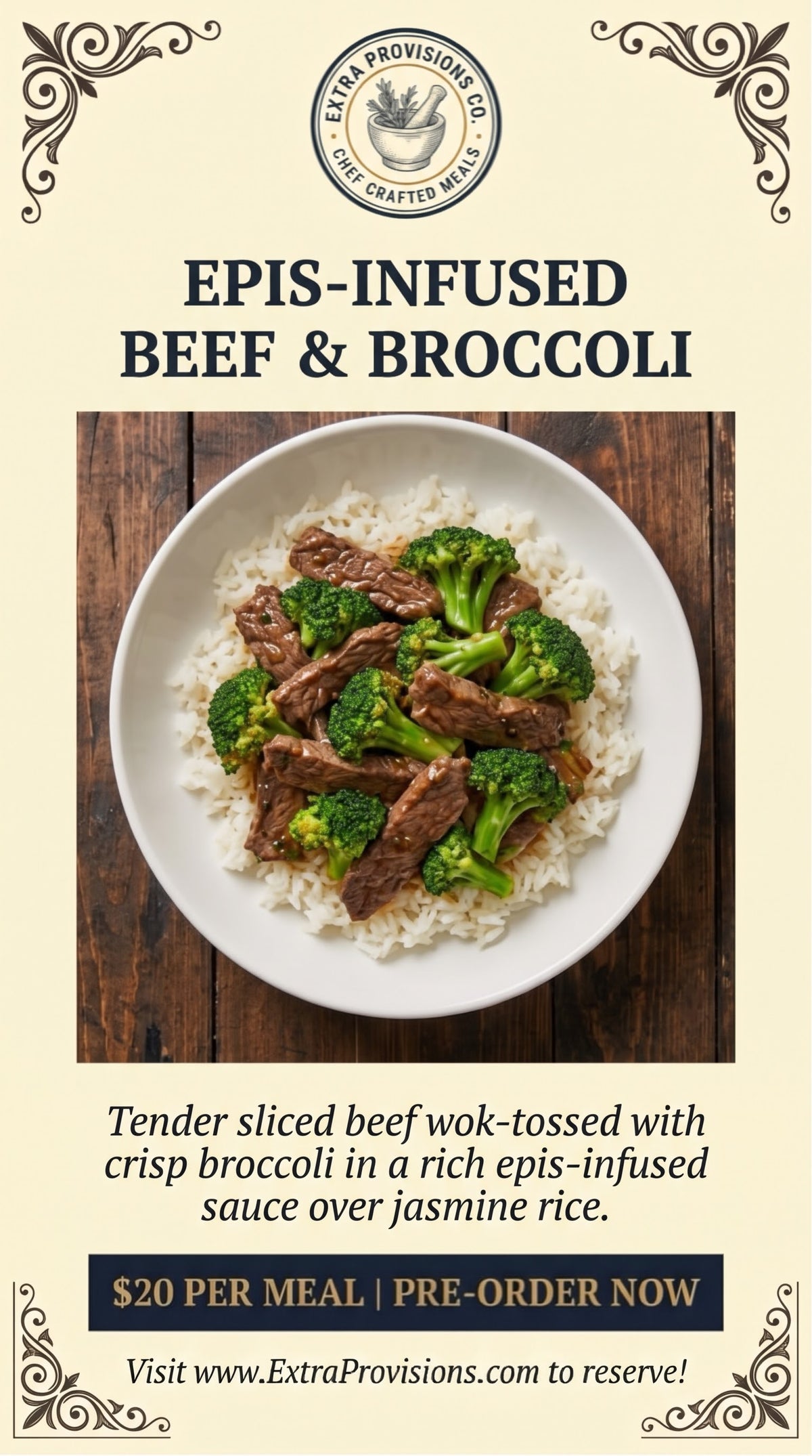 Epis-Infused Beef & Broccoli
